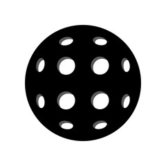 Pickleball Ball, Pickle Ball Vector, Sports Vector, Outdoor Tennis, Tennis Vector, Pickleball Icon, Pickleball Illustration, Vector Illustration