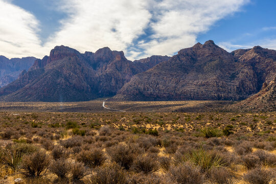 Red Rock Canyon National Conservation Area near Las Vegas, Nevada - Powered by Adobe