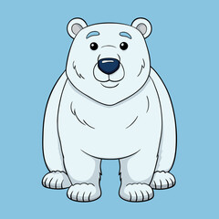 polar bear cartoon