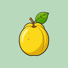 illustration of an quince