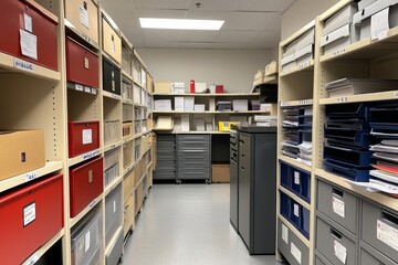 Organized Office Storage Solutions