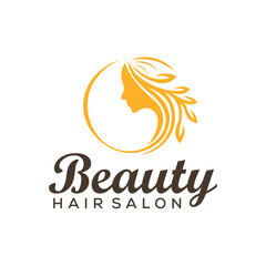 hair and beauty salon logo design