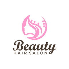 hair and beauty salon logo design