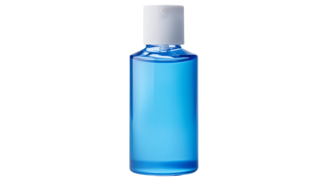 Hand sanitizer, isolated on transparent background