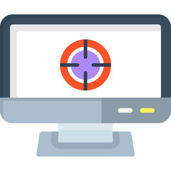 Obraz premium Monitor Icon