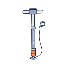 bicycle tire pump vector icon, bicycle tire pump vector illustration-simple illustration of bicycle tire pump, perfect for bicycle tire pump logos and icons and themed design 