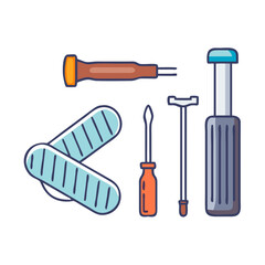 flat tire repair kit vector icon, flat tire repair kit vector illustration-simple illustration of flat tire repair kit, perfect for flat tire repair kit logos and icons and themed design 
