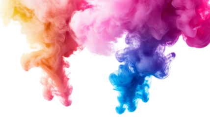 Ink, isolated on transparent background
