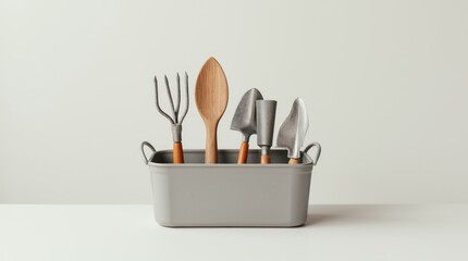 tool caddy on a clean surface