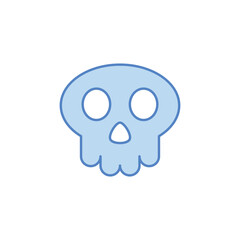 Skull icon design