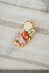 Ham and Bacon Appetizers and Sandwiches