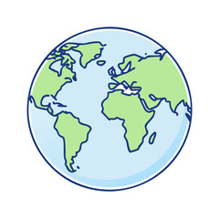 world map vector icon, world map vector illustration-simple illustration of world map, perfect for world map logos and icons and themed design 