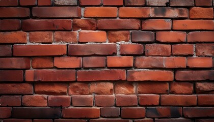 Obraz premium Close-up of a rustic brick wall with rich, dark tones.