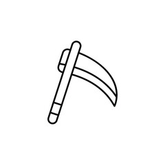 Scythe icon design