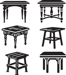 Elegant Table Silhouette with Minimalist Charm