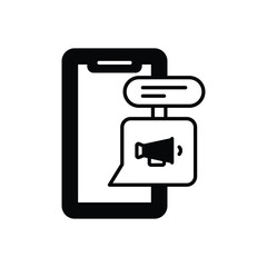 Sms Marketing vector icon