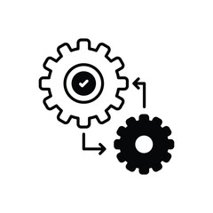 Data Integration vector icon
