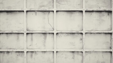 Grungy white metal grid texture.