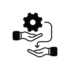 Transferring Skills vector icon