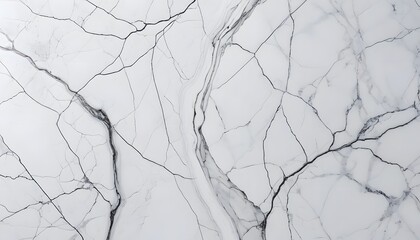 Elegant White Marble Texture with Intricate Veins