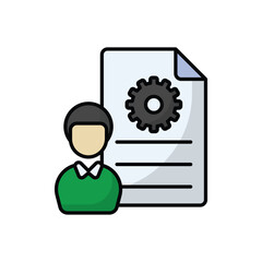 Content Manager vector icon