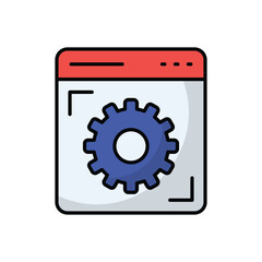 Website vector icon