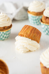 Dropped Vanilla Cupcake