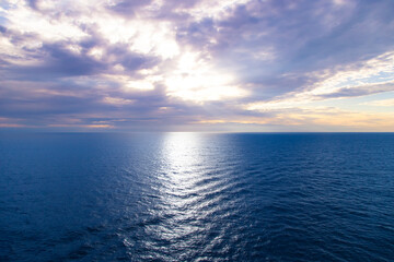 Obraz premium ENTARDECER NA PRAIA