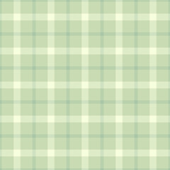 Elegant sage green and cream plaid pattern. Perfect for textile design, wallpaper, website backgrounds, or packaging.  Subtle texture adds sophistication. Ideal for springsummer projects.