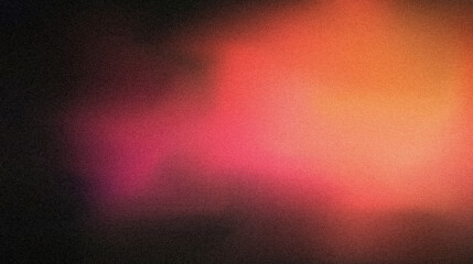 Sunset Glow Grain gradient background, gradient with noise