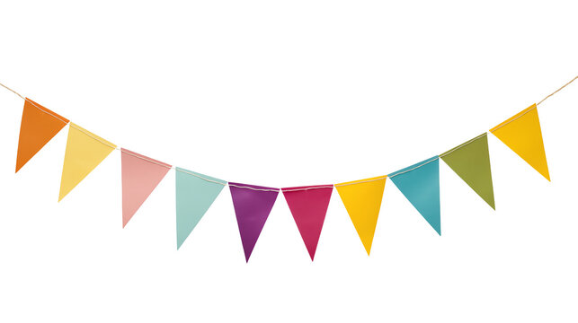 Colorful Party Bunting Decoration for Festive Events and Celebrations