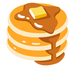 pancakes with butter