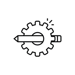 Content Management vector icon