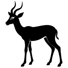 deer silhouette vector