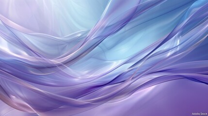 Fototapeta premium Abstract fluid iridescent holographic neon curved wave in motion colorful background 3d render. Gradient design element for backgrounds, banners, wallpapers, posters and covers
