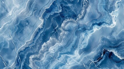 Obraz premium Aegean teal marble swirl texture with a nautical theme background Coastal living style home decor for summer Seamless pattern featuring fluid blue water flow effect on dyed textile