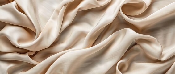 Obraz premium Soft elegance of natural fabric textures for design inspiration