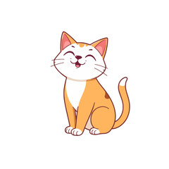 Obraz premium Cat vector illustration