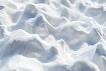 Fototapeta premium Snow white surface