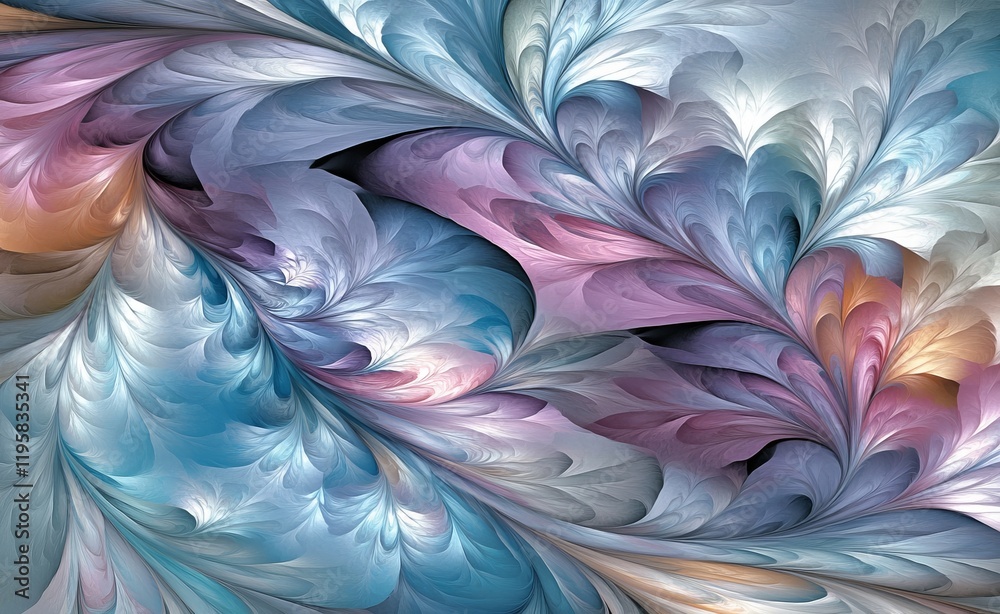 Poster a high-speed digital data stream zips through undulating big data networks. modern technology backgr