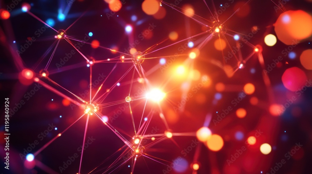 Poster Abstract Network Illuminated Nodes Connections