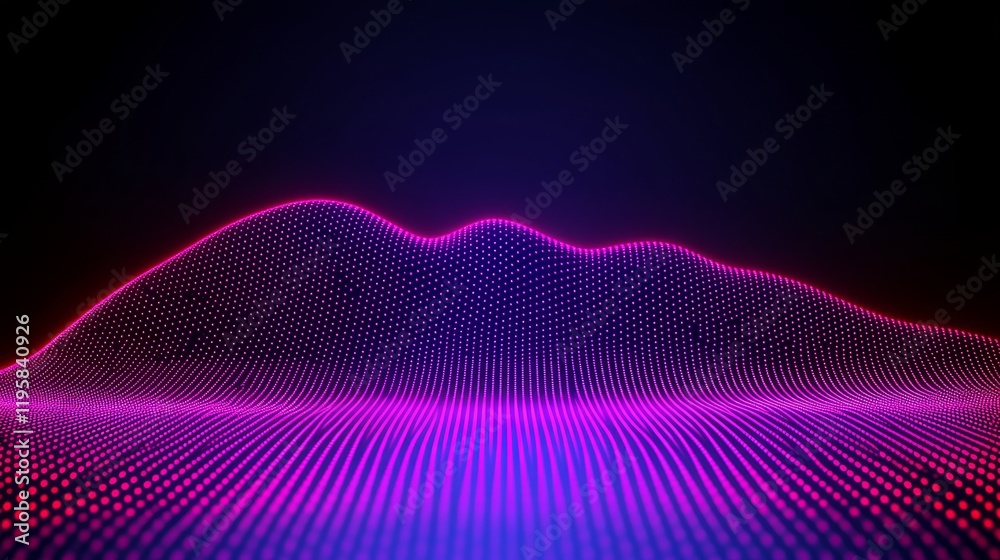 Poster a 3d representation of neural data alongside cyber network particles