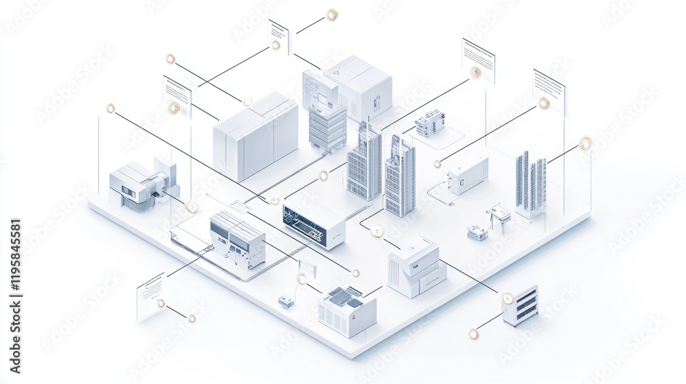 Aufkleber Integrated Data Center Network System Architecture Design