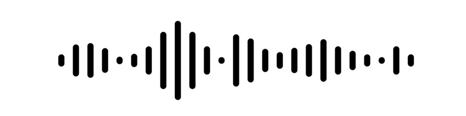 Sound Wave Icon. Sound wave