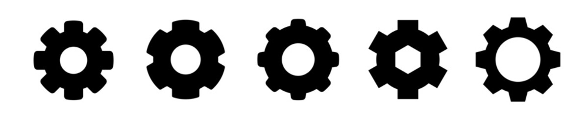 Gear Icon Collection. Cog Icons