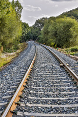 Fototapeta premium Spain, Galicia. Path along the Camino de Santiago
