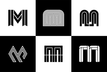 Fonts, Logo design and Vector Illustration.