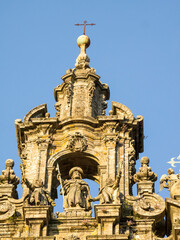 Fototapeta premium Detail of Santiago De Compostela Cathedral.
