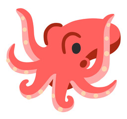 cartoon octopus