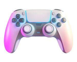 Isolated Gamepad Controller with Neon Lights
